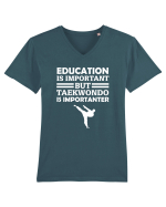 TAEKWONDO Tricou mânecă scurtă guler V Bărbat Presenter