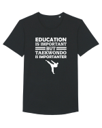 TAEKWONDO Tricou mânecă scurtă guler larg Bărbat Skater