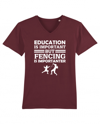 FENCING Burgundy