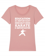 KARATE Tricou mânecă scurtă guler larg fitted Damă Expresser