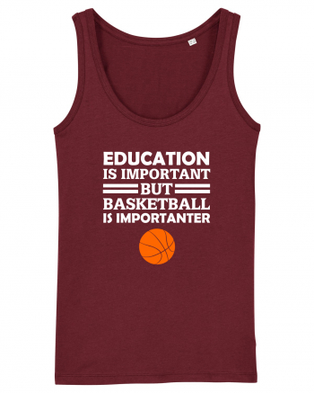 BASKETBALL Burgundy