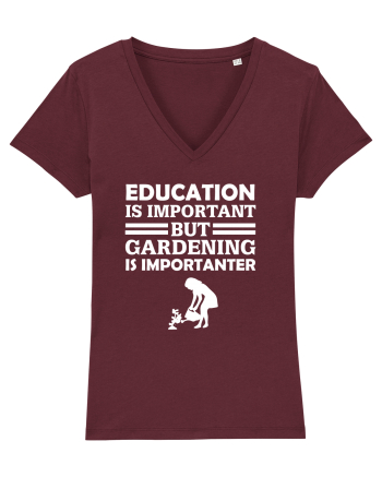 GARDENING Burgundy