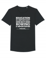 ROWING Tricou mânecă scurtă guler larg Bărbat Skater