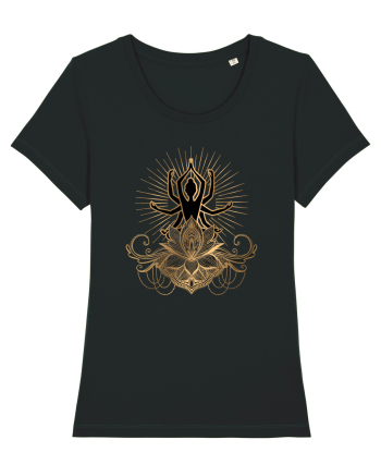 Yoga Lotus Auriu Black