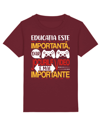 Jocurile video e mai importante Burgundy