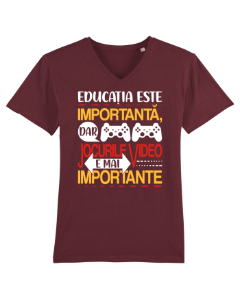 Jocurile video e mai importante Burgundy