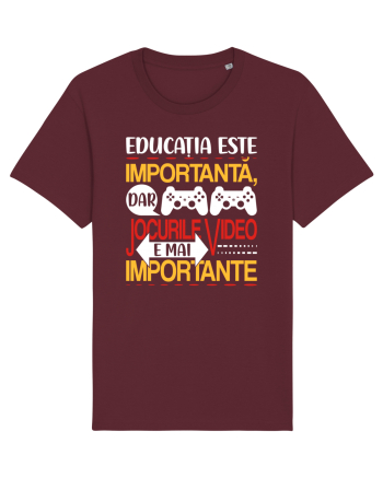 Jocurile video e mai importante Burgundy