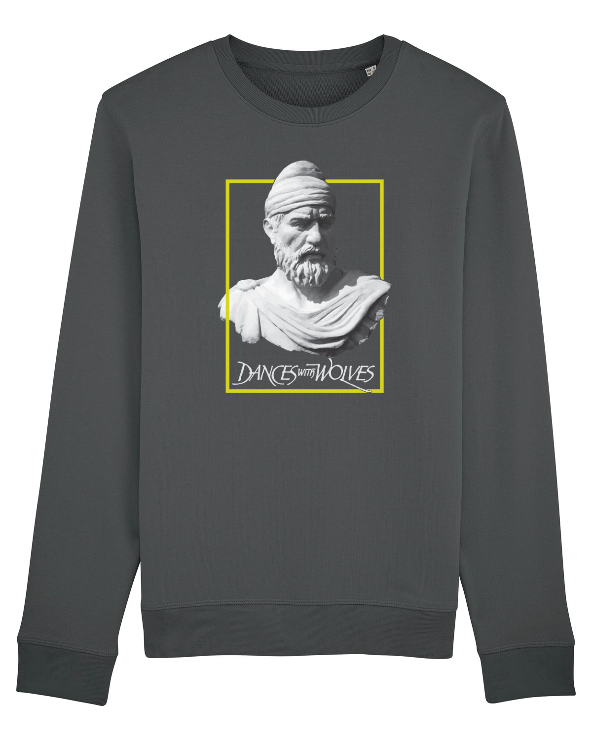 Bluză mânecă lungă Unisex Rise Anthracite