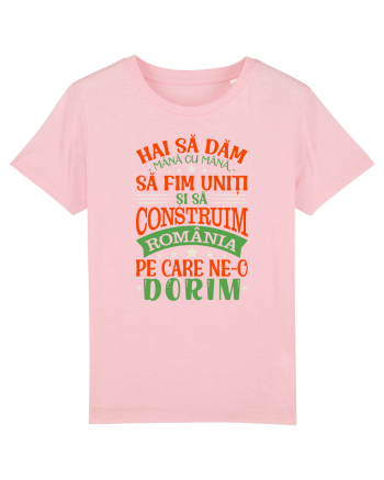 Romania pe care ne-o dorim Cotton Pink