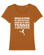 TENNIS Tricou mânecă scurtă guler larg fitted Damă Expresser