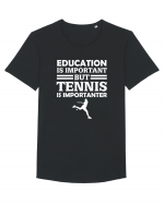 TENNIS Tricou mânecă scurtă guler larg Bărbat Skater