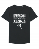 TENNIS Tricou mânecă scurtă guler larg Bărbat Skater