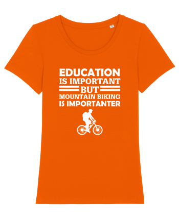 MOUNTAIN BIKING Bright Orange