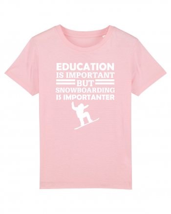 SNOWBOARDING Cotton Pink