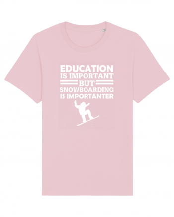 SNOWBOARDING Cotton Pink