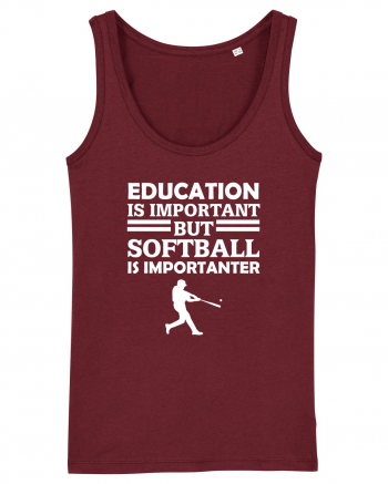 SOFTBALL Burgundy