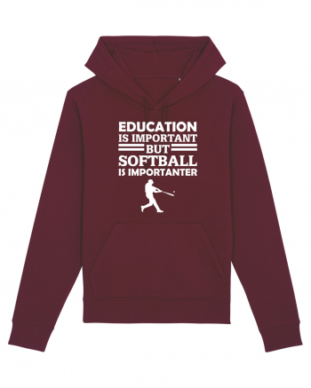 SOFTBALL Burgundy