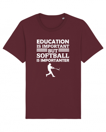 SOFTBALL Burgundy