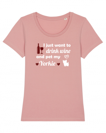 WINE AND YORKIE Canyon Pink