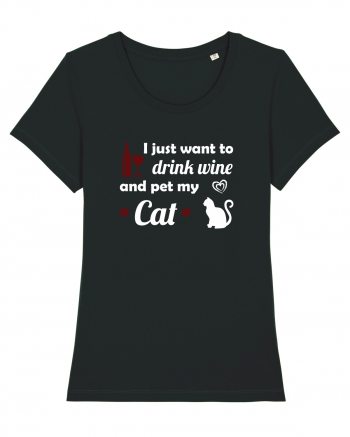 WINE AND CAT Black