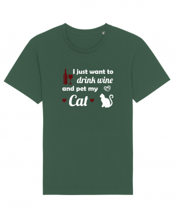 WINE AND CAT Bottle Green