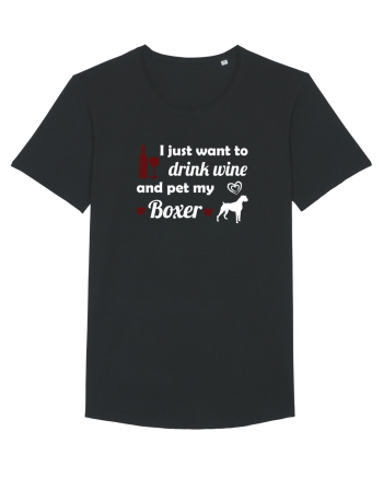 WINE AND BOXER Black