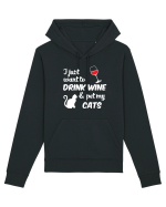 WINE AND CATS Hanorac Unisex Drummer