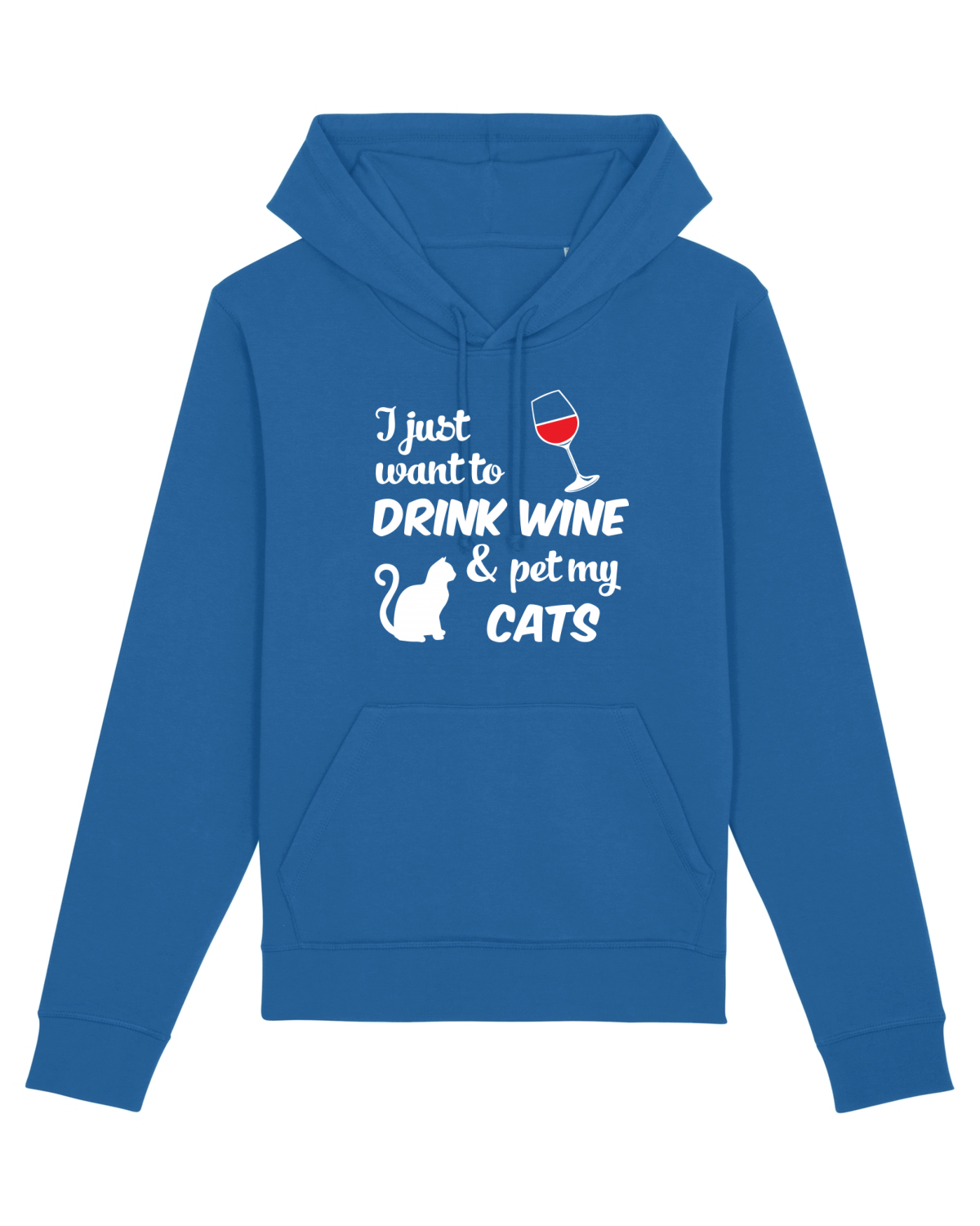 Hanorac Unisex Drummer Royal Blue