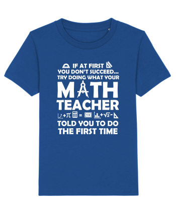 MATH TEACHER Majorelle Blue