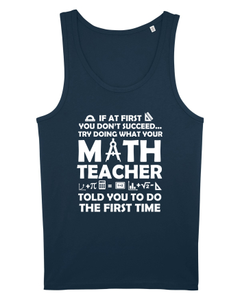 MATH TEACHER Navy
