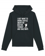 PET MY BOSTON TERRIER Hanorac Unisex Drummer