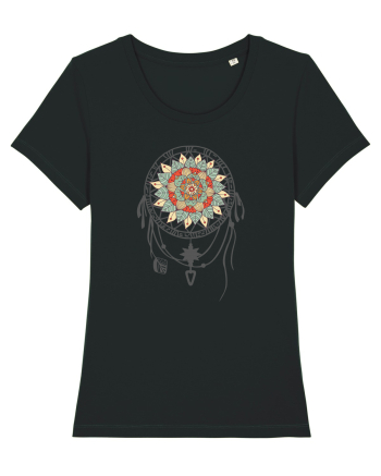 Lotus Dreamcatcher Black