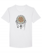 Lotus Dreamcatcher Tricou mânecă scurtă guler larg Bărbat Skater