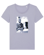 brancusi #2 Tricou mânecă scurtă guler larg fitted Damă Expresser