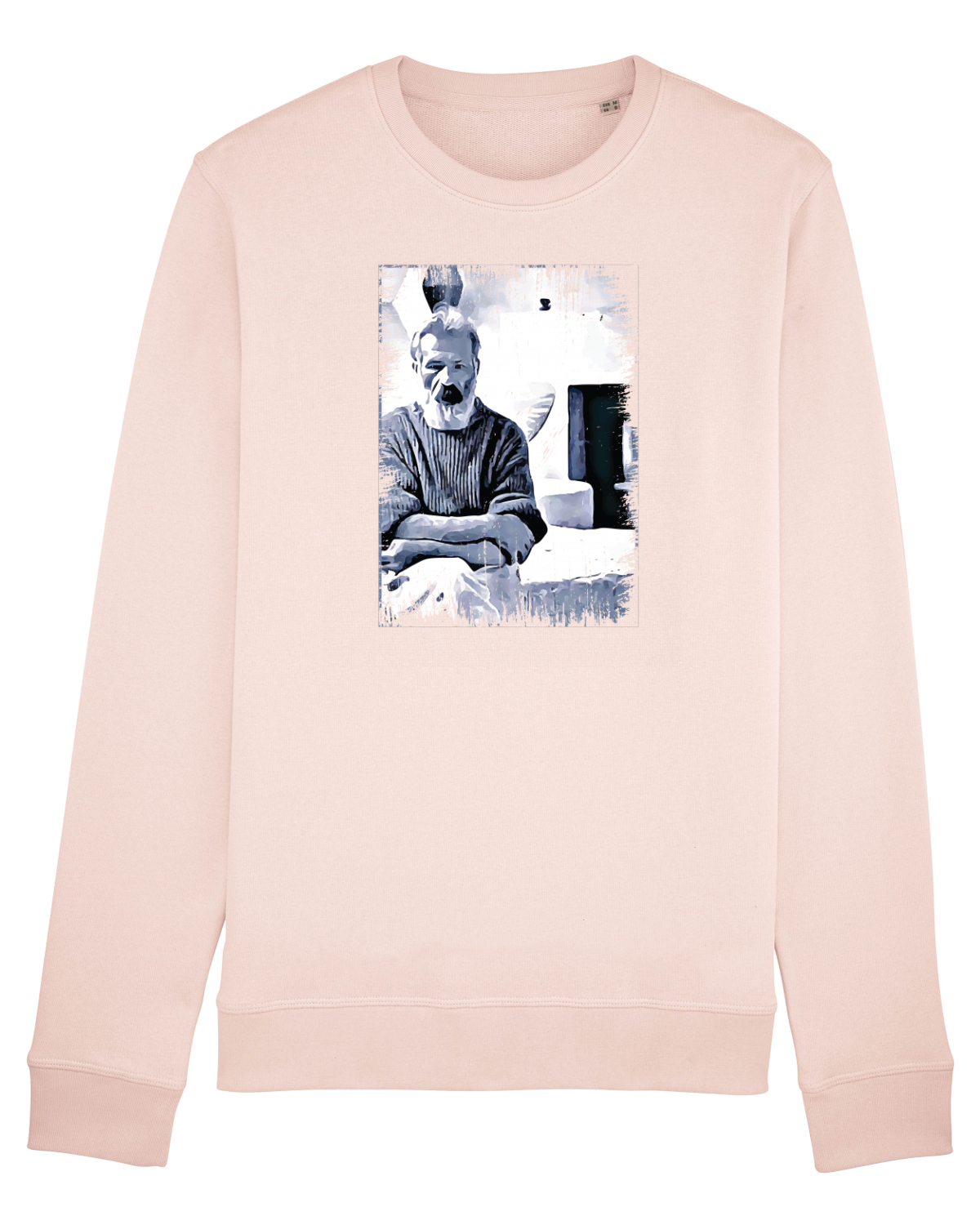 Bluză mânecă lungă Unisex Rise Candy Pink