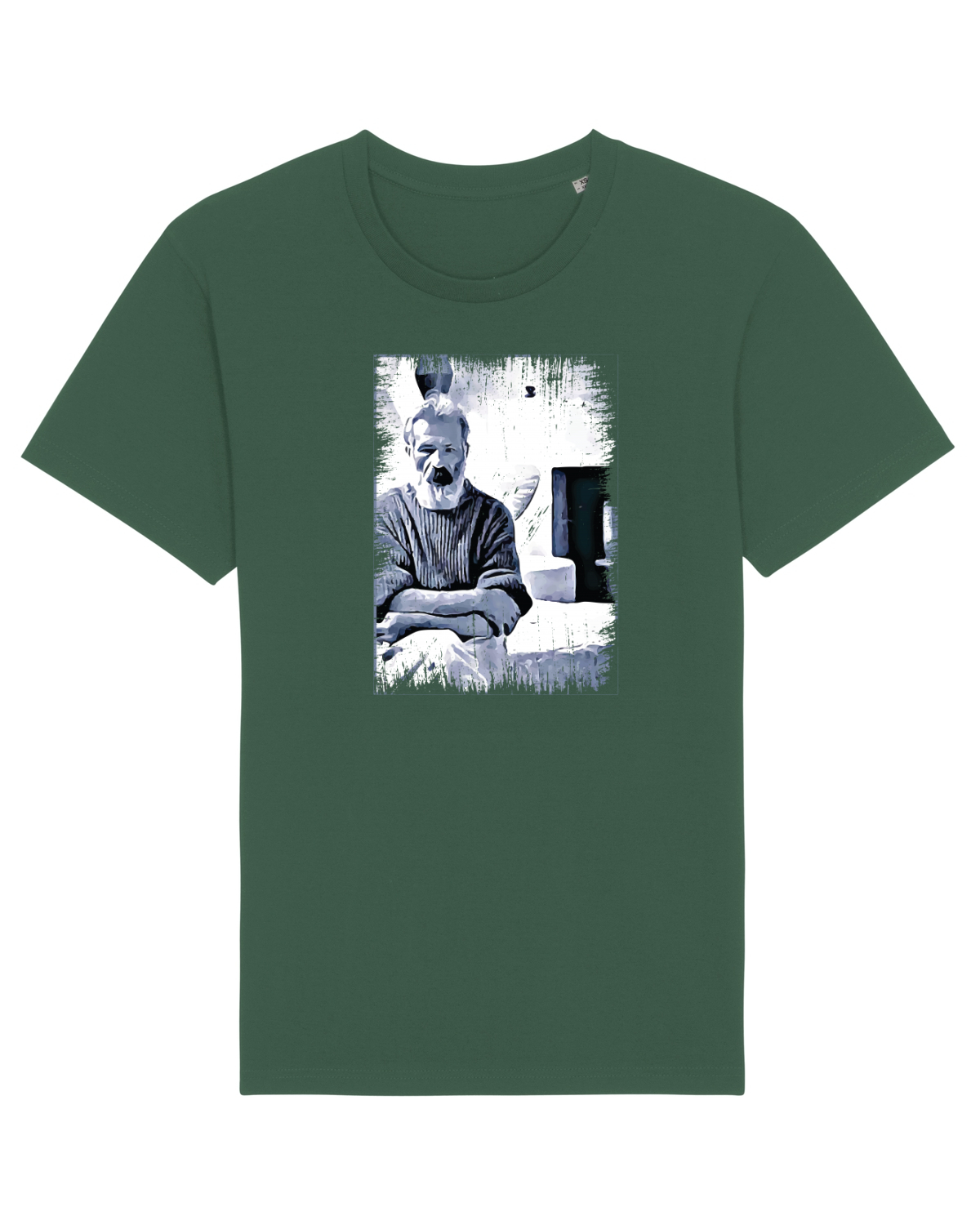 Tricou mânecă scurtă Unisex Rocker Bottle Green
