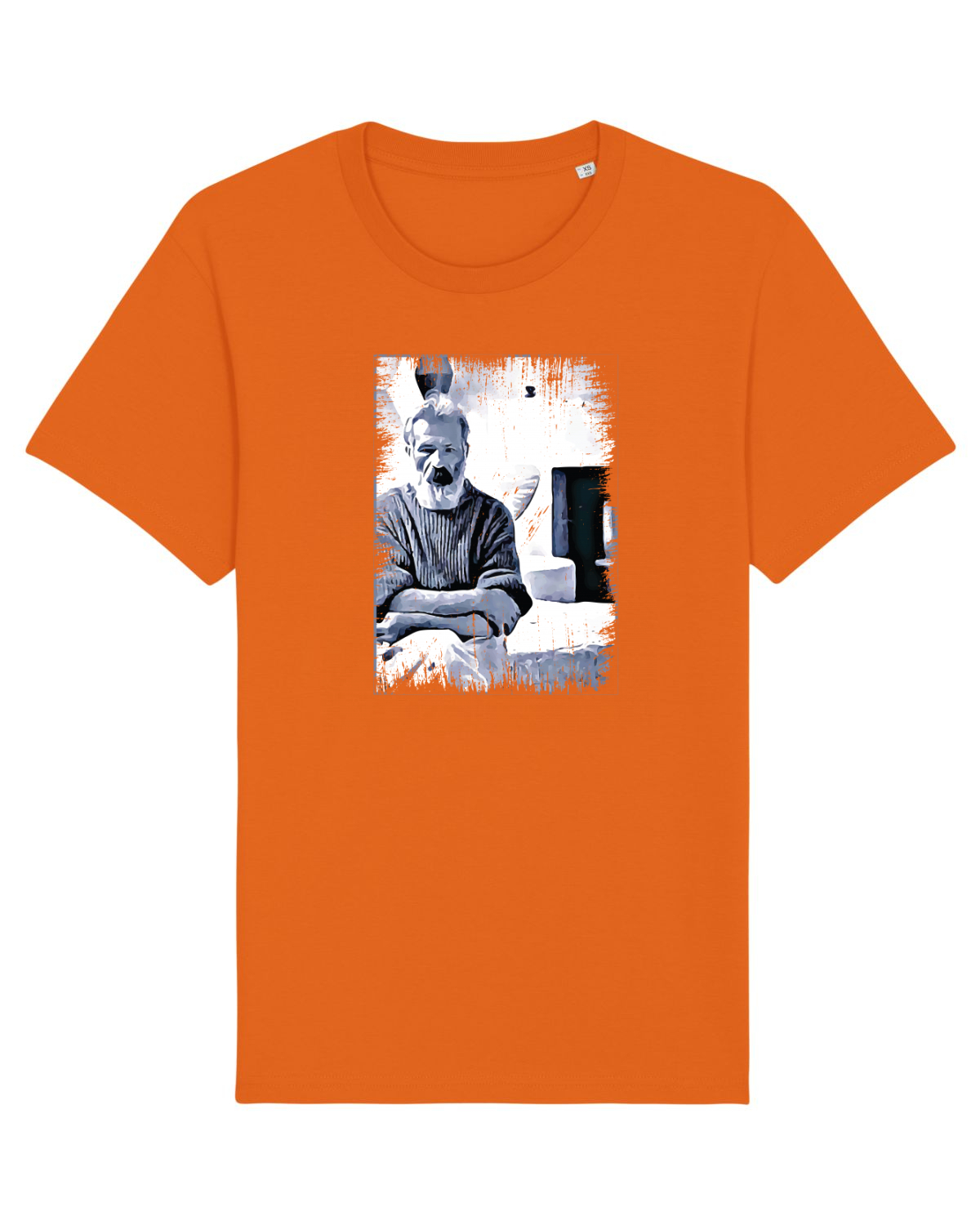 Tricou mânecă scurtă Unisex Rocker Bright Orange