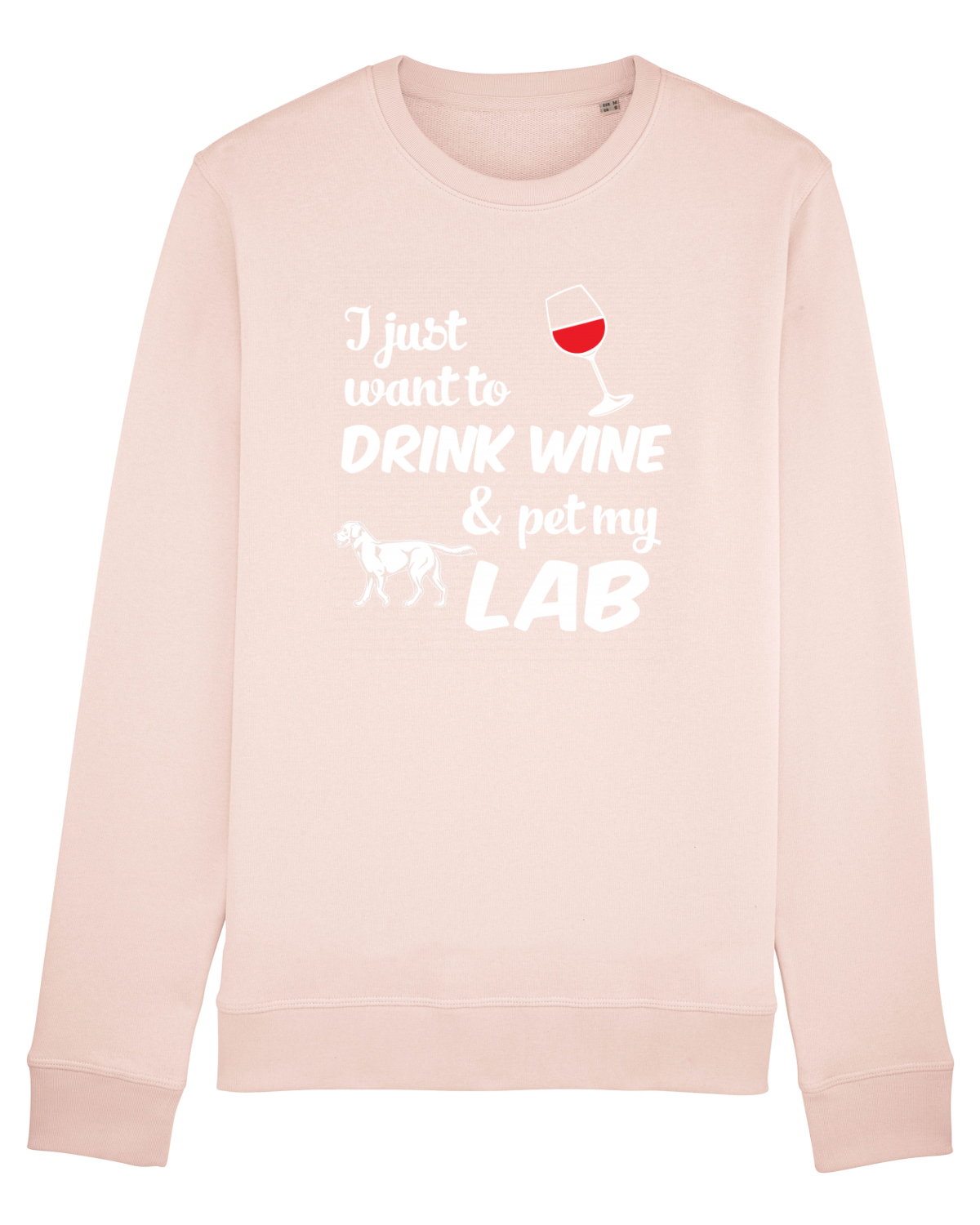 Bluză mânecă lungă Unisex Rise Candy Pink
