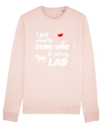 WINE AND LAB Bluză mânecă lungă Unisex Rise