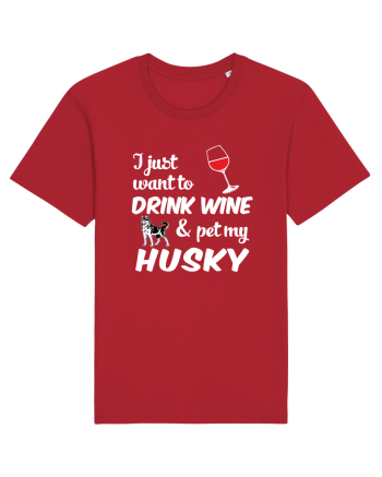 WINE AND HUSKY Red