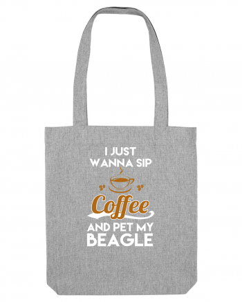 COFFEE AND BEAGLE Heather Grey