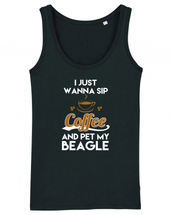 COFFEE AND BEAGLE Black