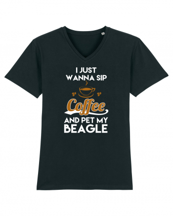 COFFEE AND BEAGLE Black