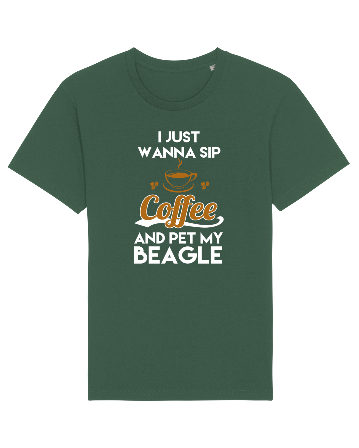 Tricou mânecă scurtă Unisex Rocker Bottle Green