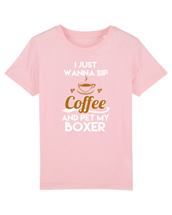 COFFEE AND BOXER Cotton Pink