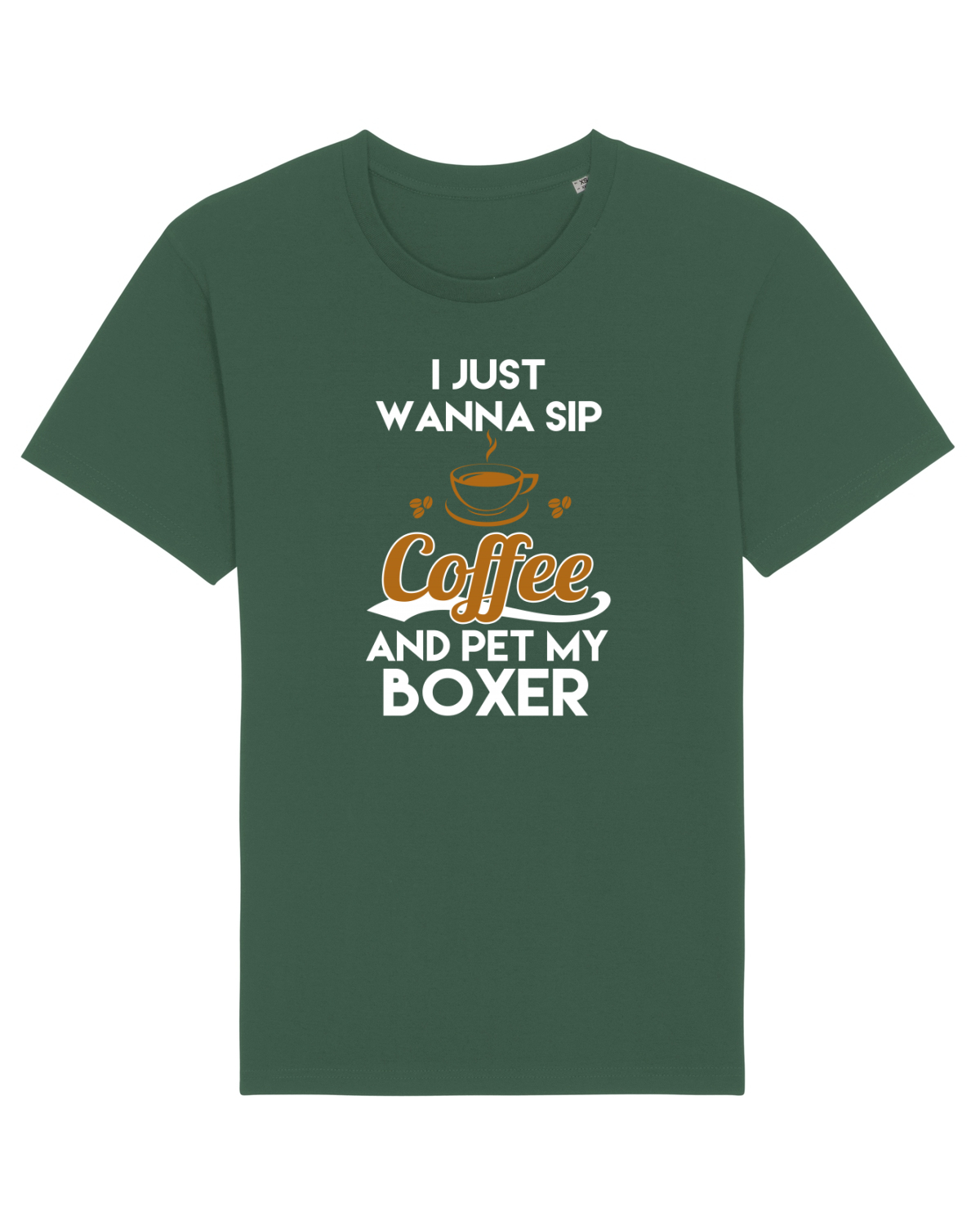 Tricou mânecă scurtă Unisex Rocker Bottle Green