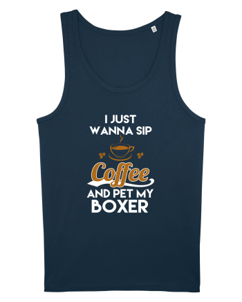 COFFEE AND BOXER Navy