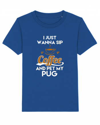 COFFEE AND PUG Majorelle Blue