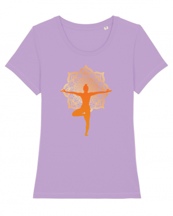 Yoga Mandala Portocaliu Lavender Dawn