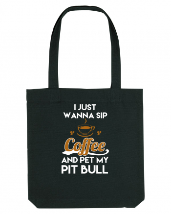 COFFEE AND PIT BULL Black